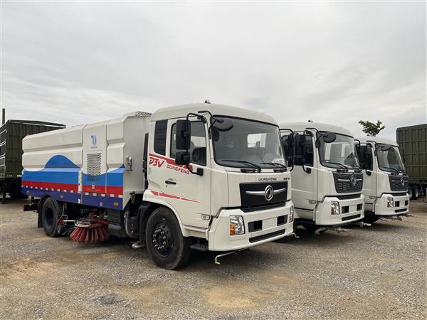 Xe Quét Đường Hút Bụi Đa Năng Dongfeng 13 Khối